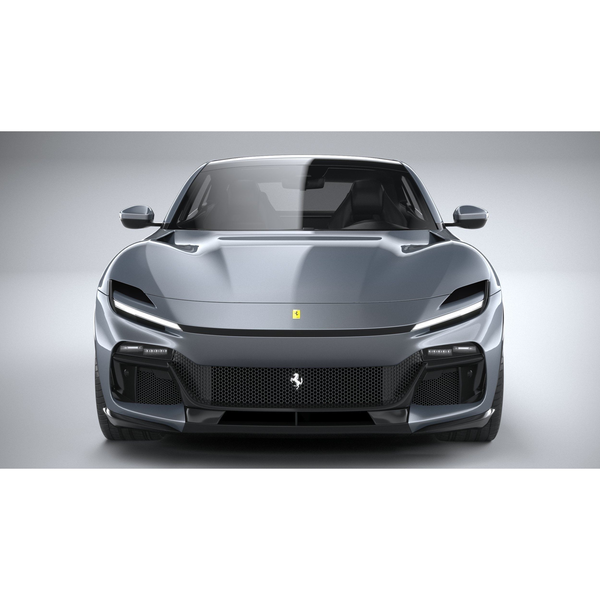 Ferrari Purosangue 2023 - High-Poly 3D Model - View 15