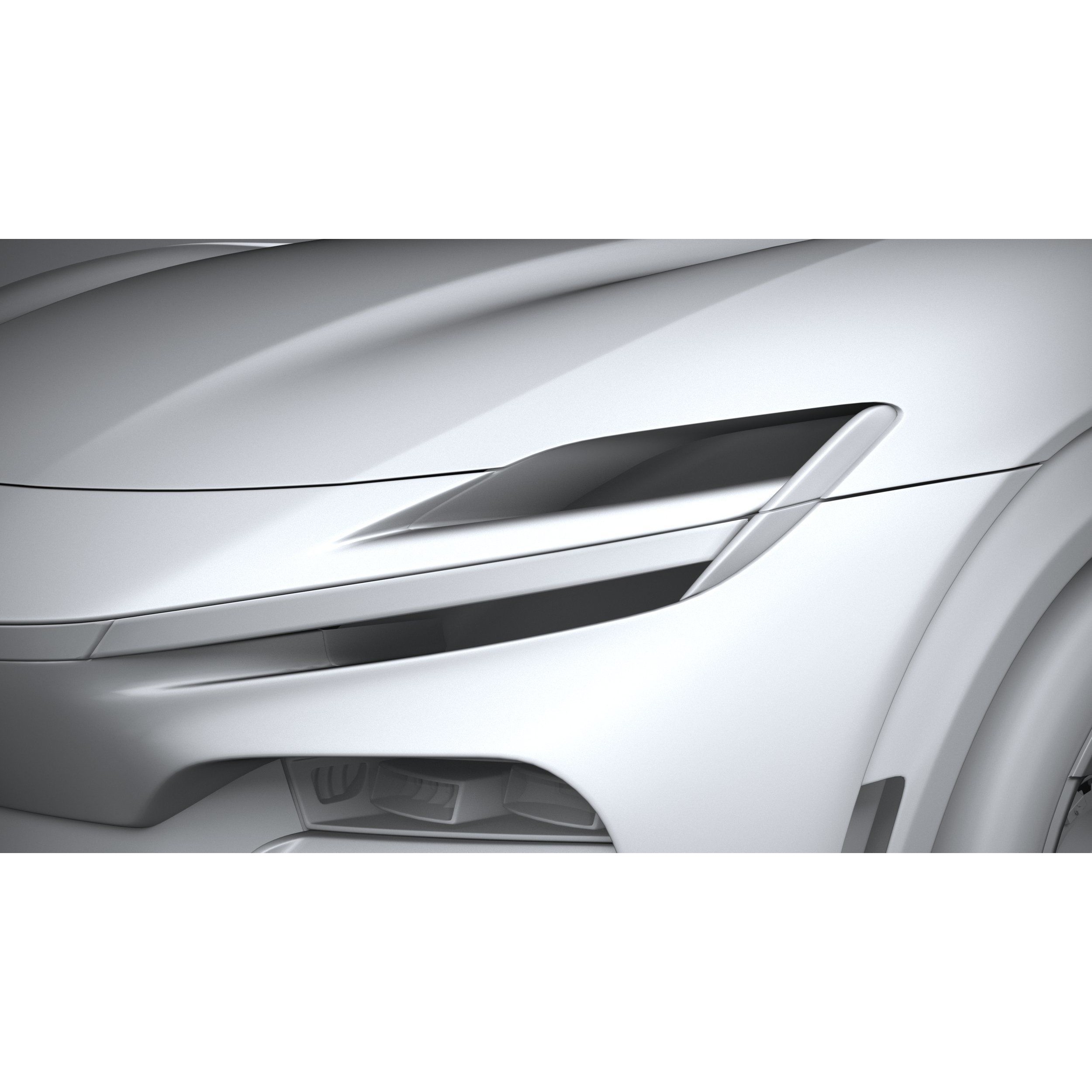 Ferrari Purosangue 2023 - High-Poly 3D Model - View 25