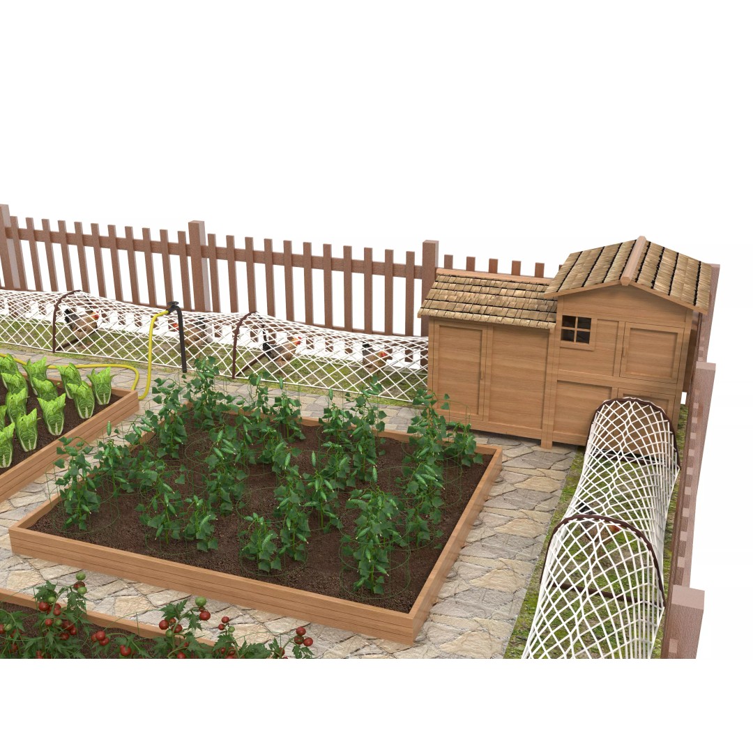 Edible Vegetable 3D Model – Realistic Game-Ready Asset, FBX & OBJ - View 6