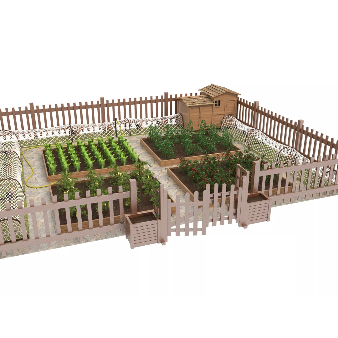 Edible Vegetable 3D Model – Realistic Game-Ready Asset, FBX & OBJ - View 7