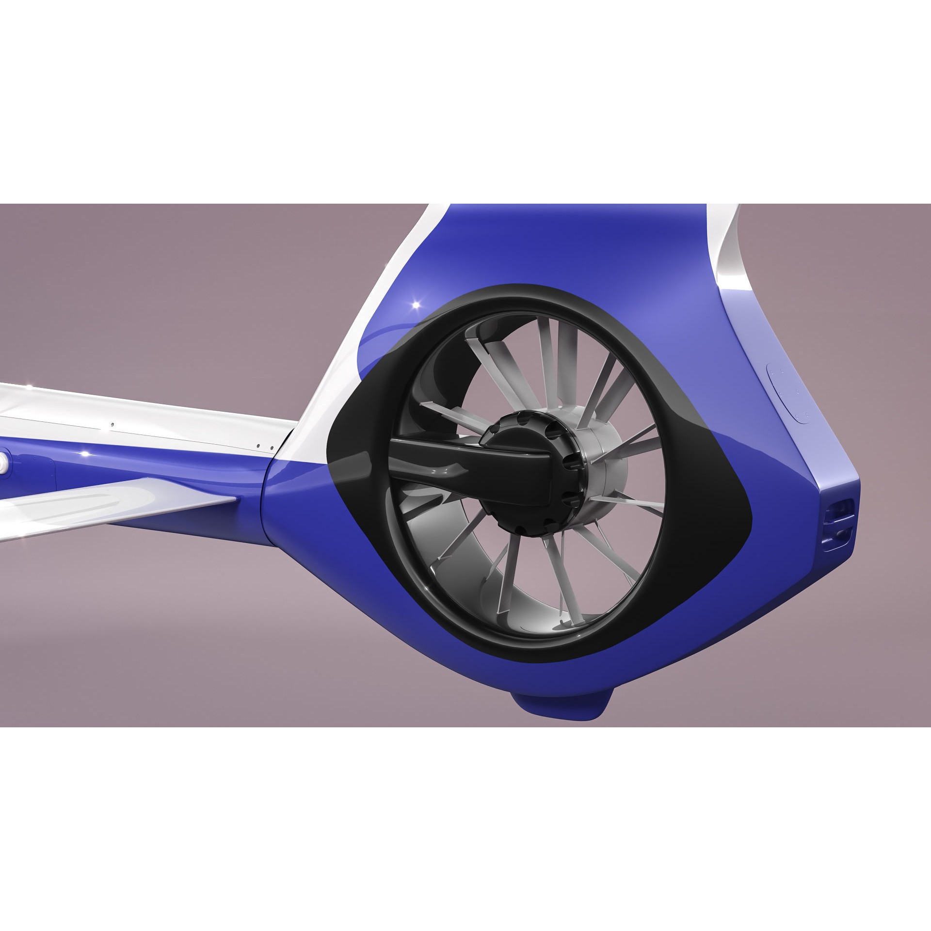 Airbus Helicopter H135 - Game-Ready 3D Model - View 17