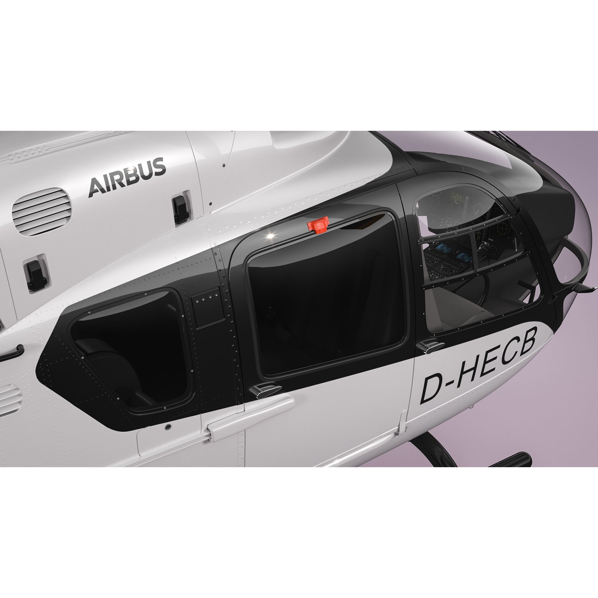 Airbus Helicopter H135 - Game-Ready 3D Model - View 21