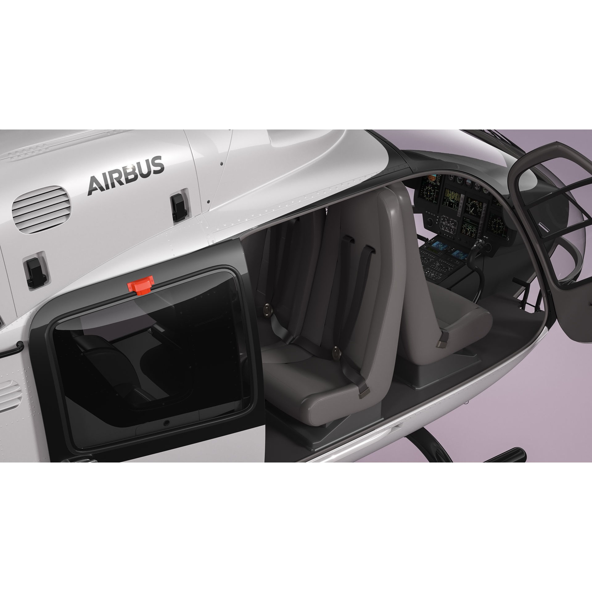 Airbus Helicopter H135 - Game-Ready 3D Model - View 9