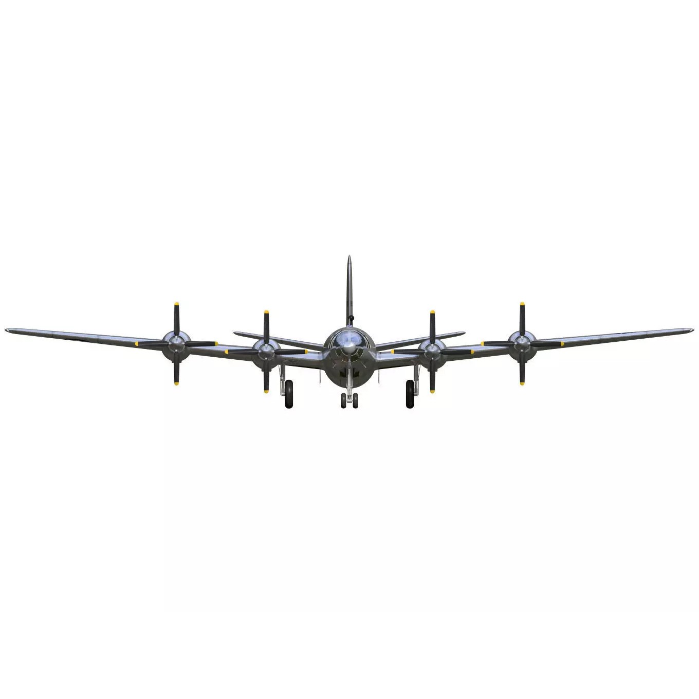 Republic XF-12 Rainbow - 3D Model - View 12