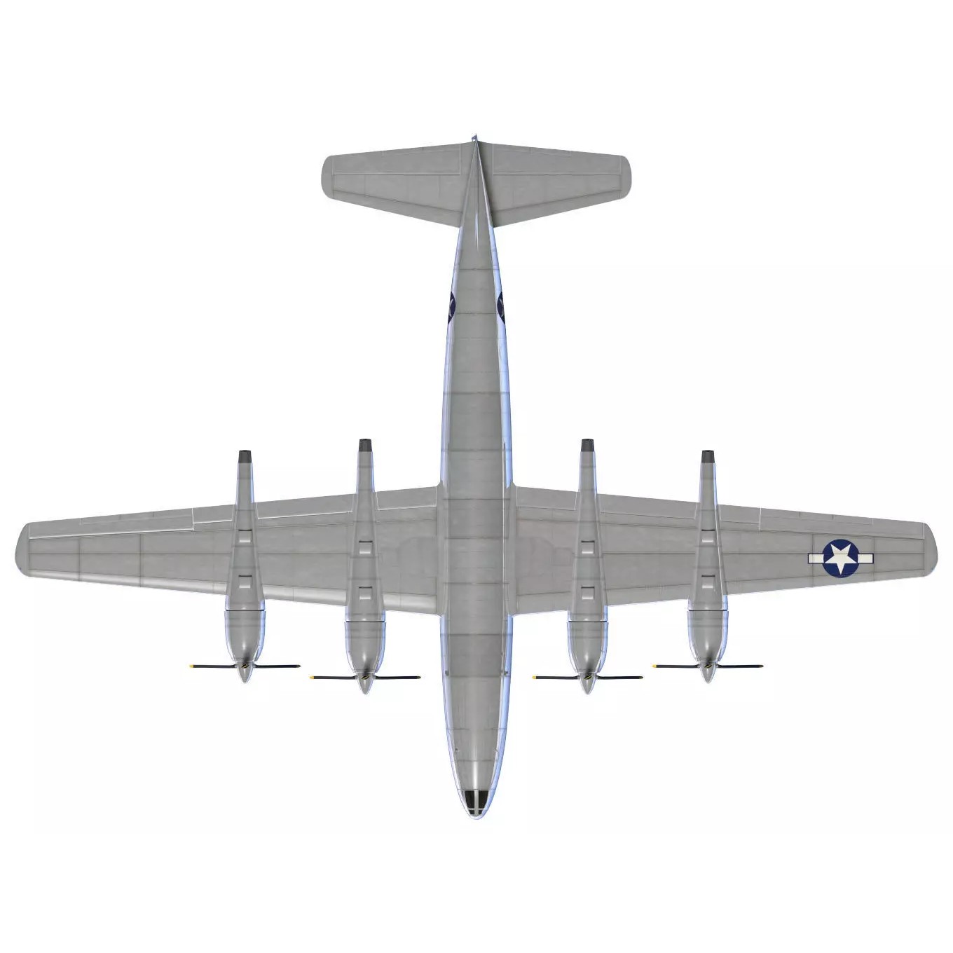 Republic XF-12 Rainbow - 3D Model - View 14