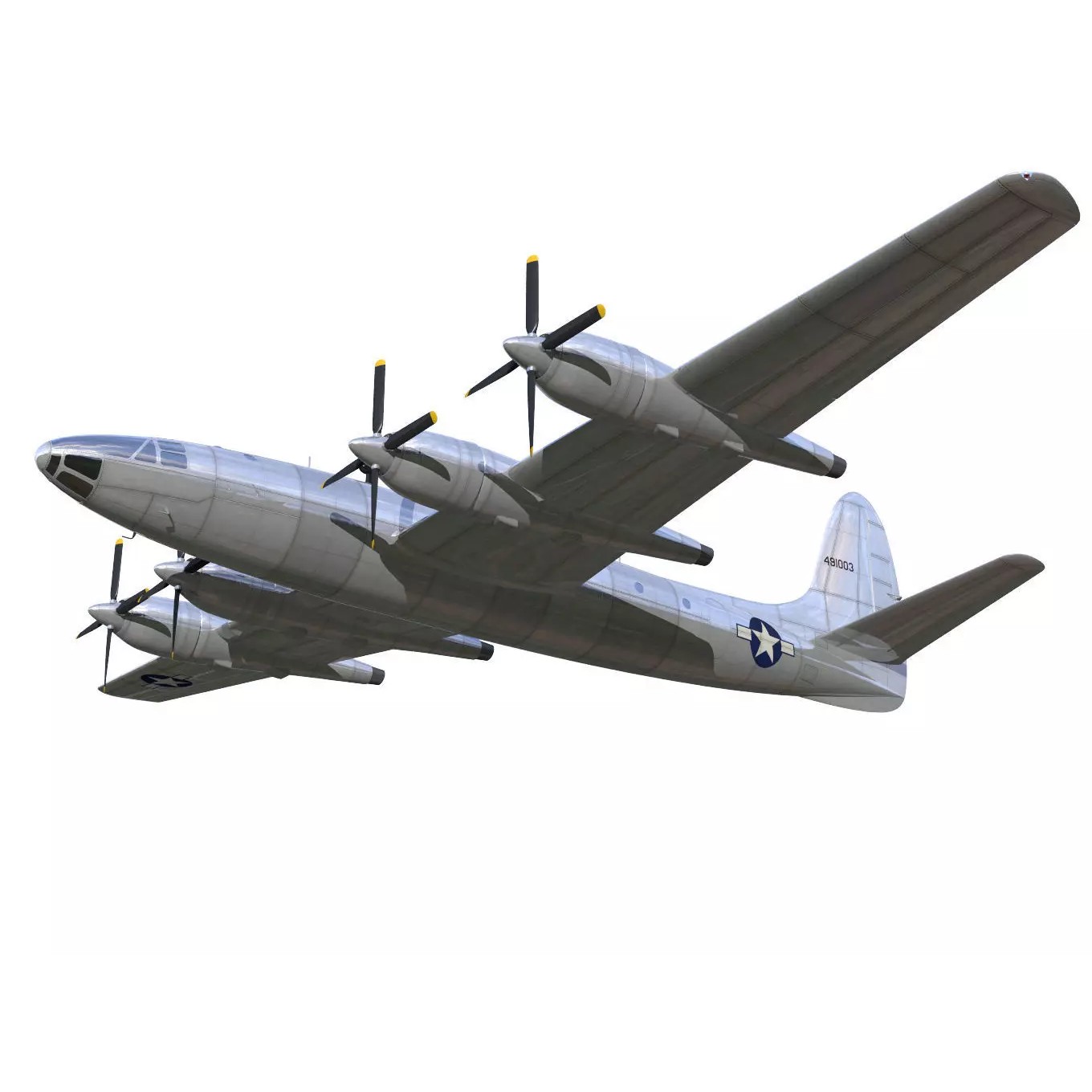 Republic XF-12 Rainbow - 3D Model - View 5
