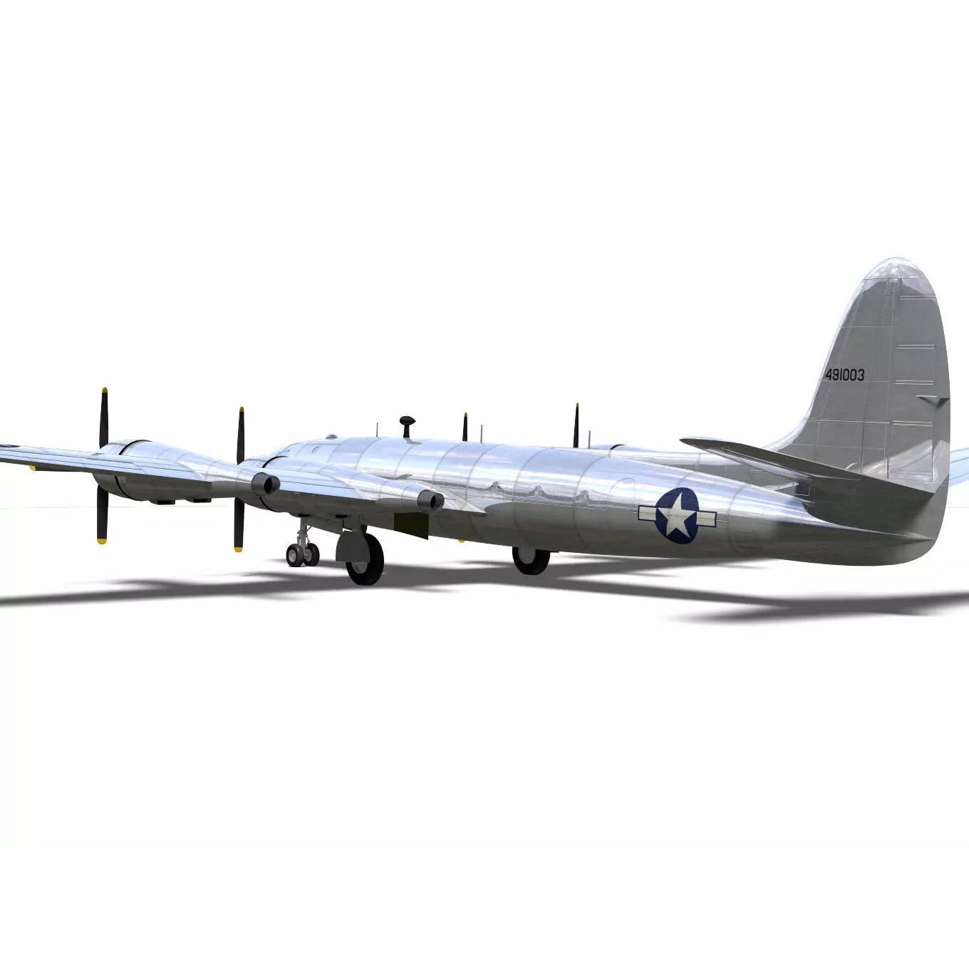 Republic XF-12 Rainbow - 3D Model - View 8