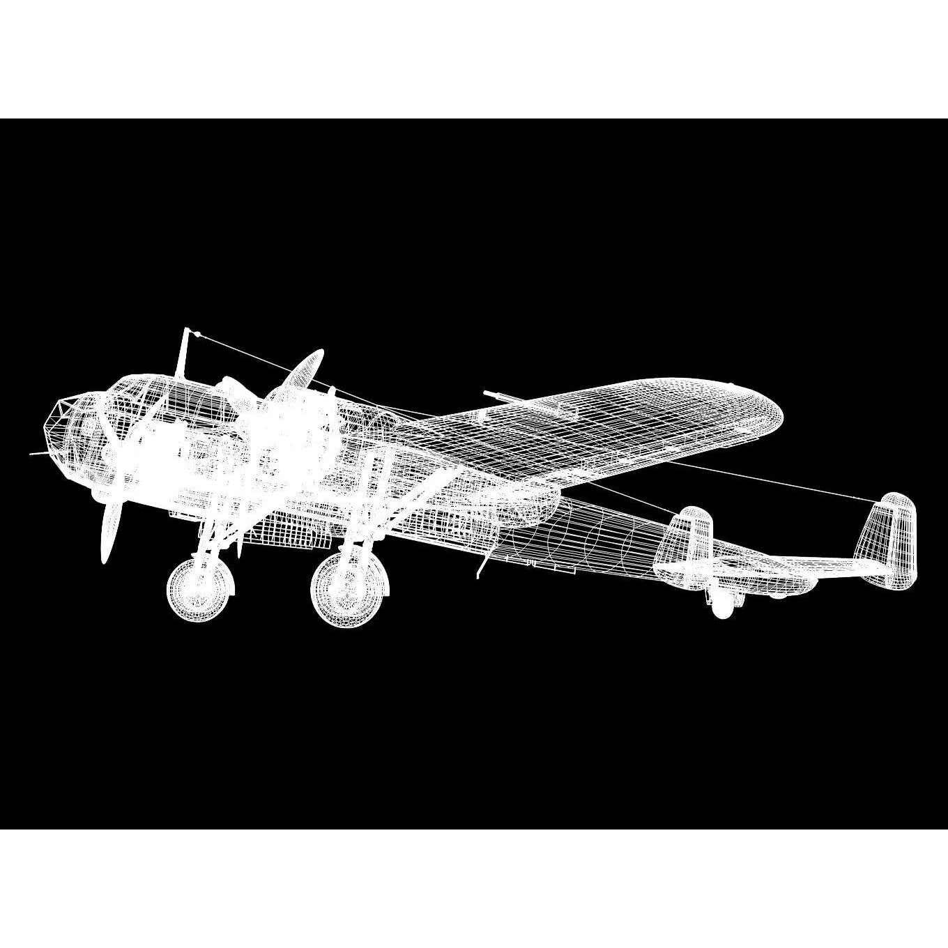 Dornier Do17 Z-2 - Detailed 3D Model