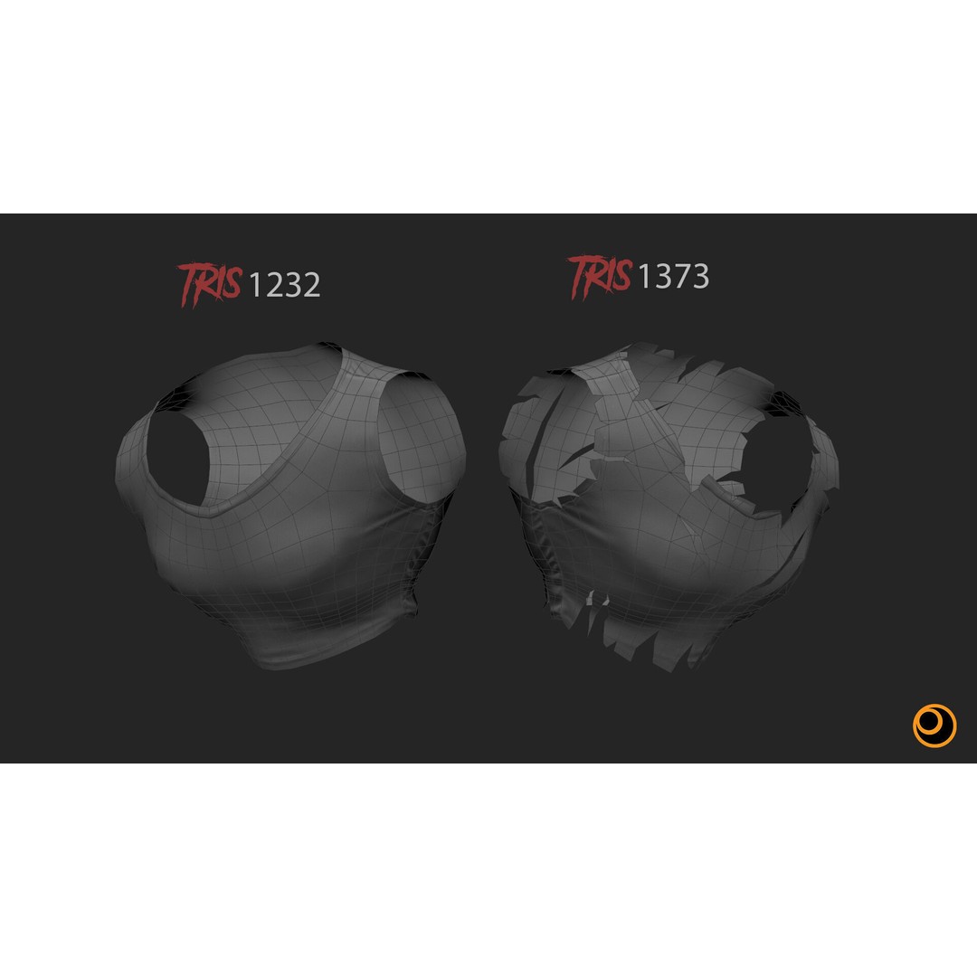 Savage Werewolf 3D Model – Rigged Low-Poly Game Asset, FBX - View 23