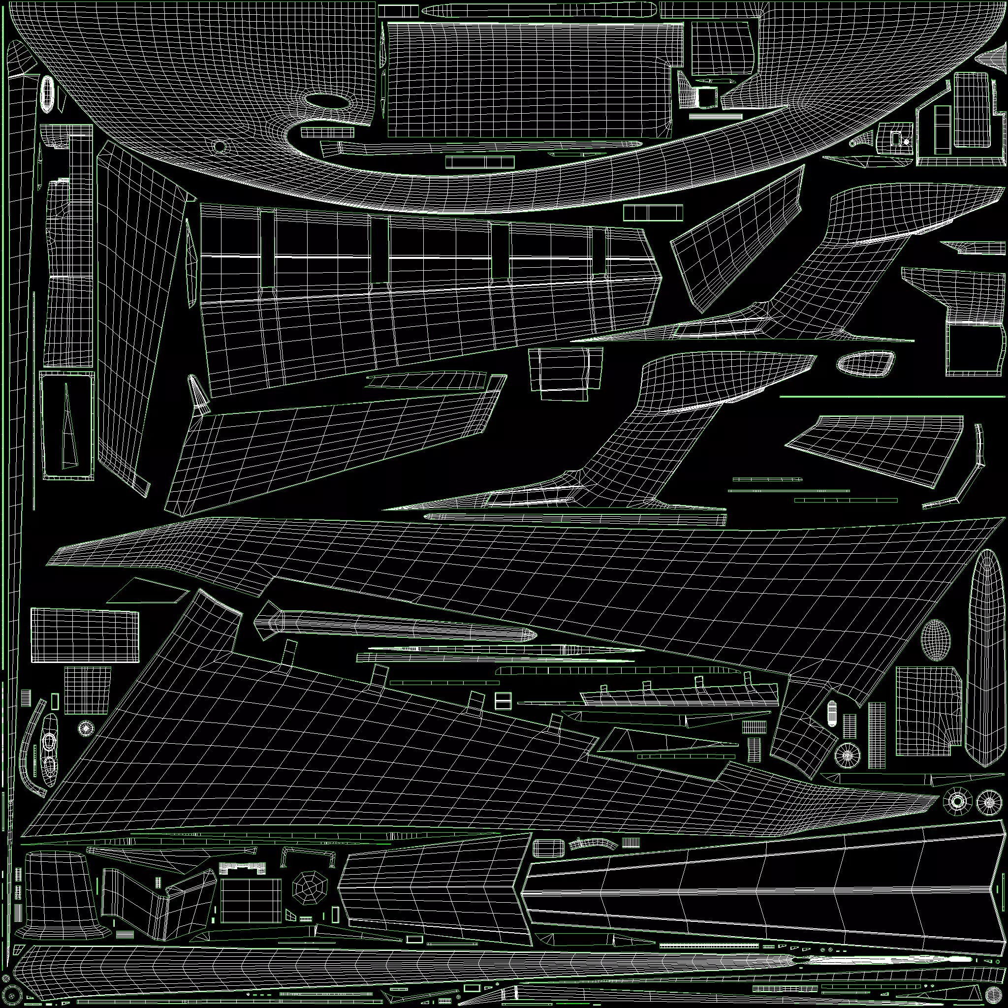 Gulfstream G800 - High-Poly Subdivision-Ready 3D Model - View 12