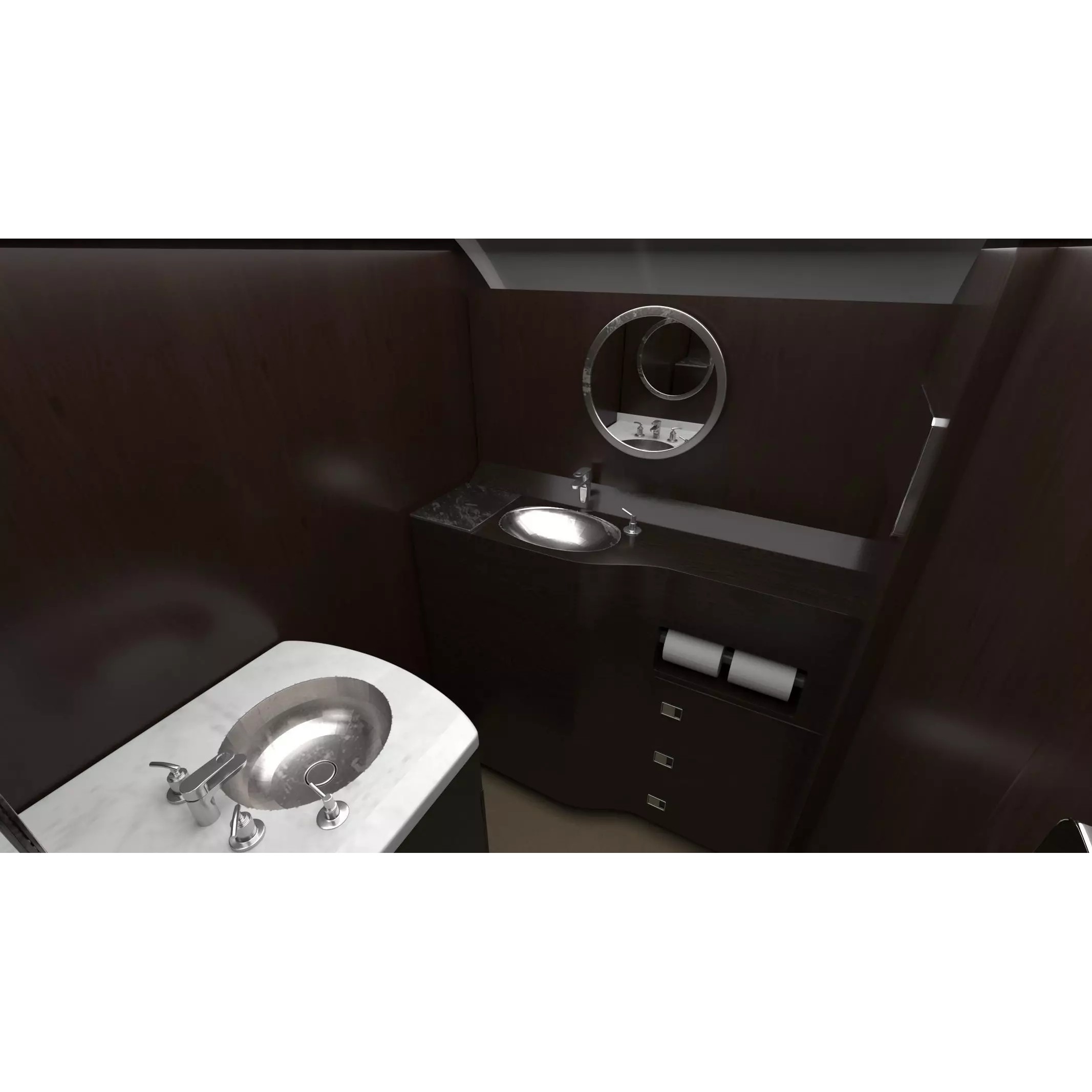 Gulfstream G800 - High-Poly Subdivision-Ready 3D Model - View 37