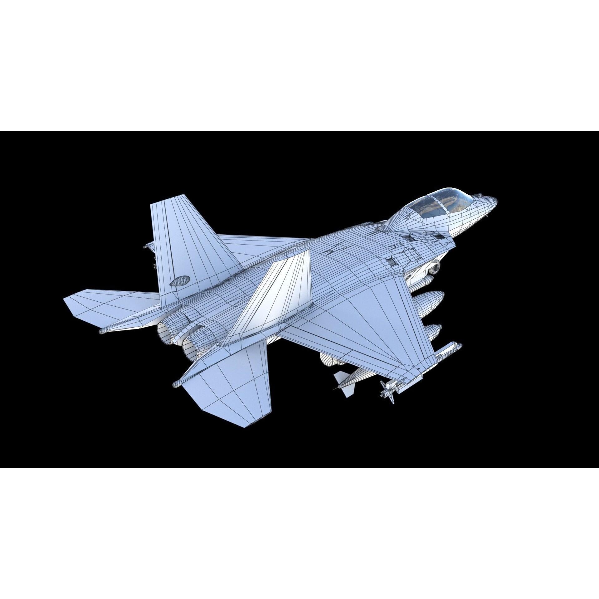 KAI KF-21 Boramae - Game-Ready 3D Model - View 27