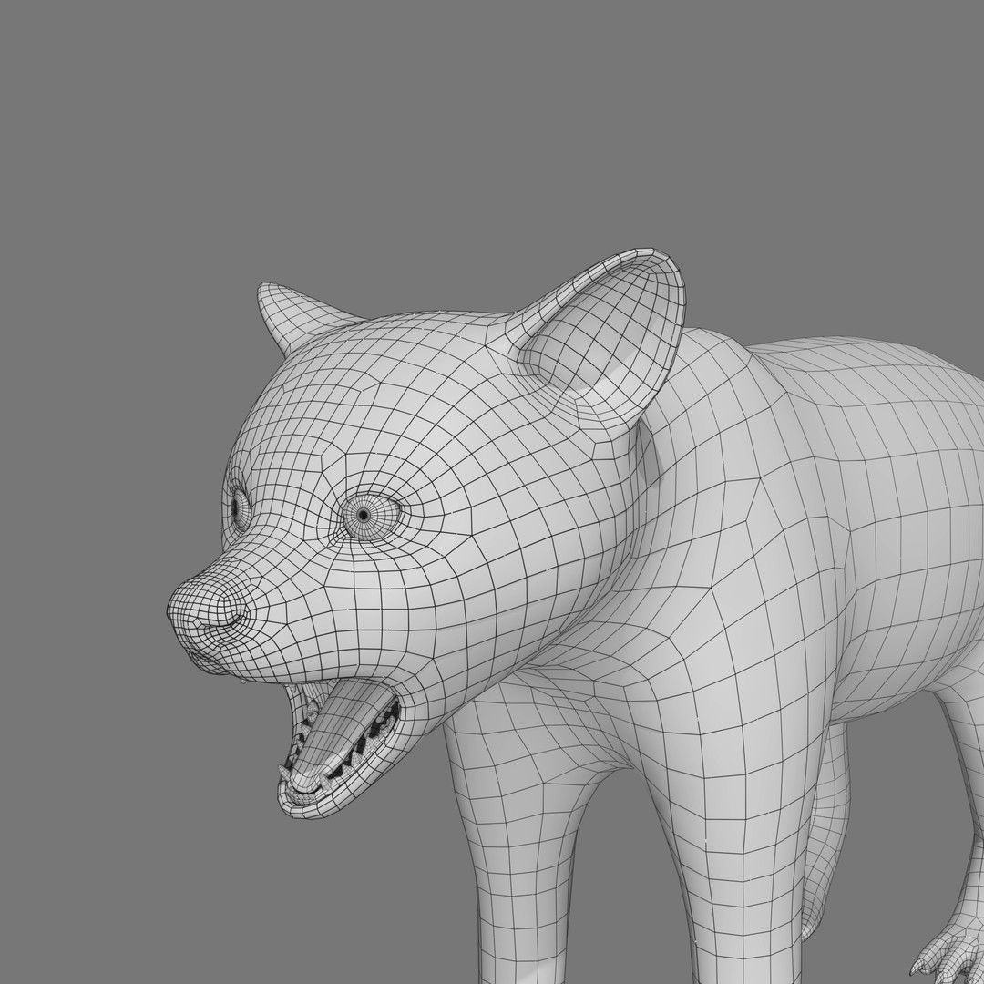 Red Panda 3D Model – Rigged Animated Character with PBR Textures - View 19