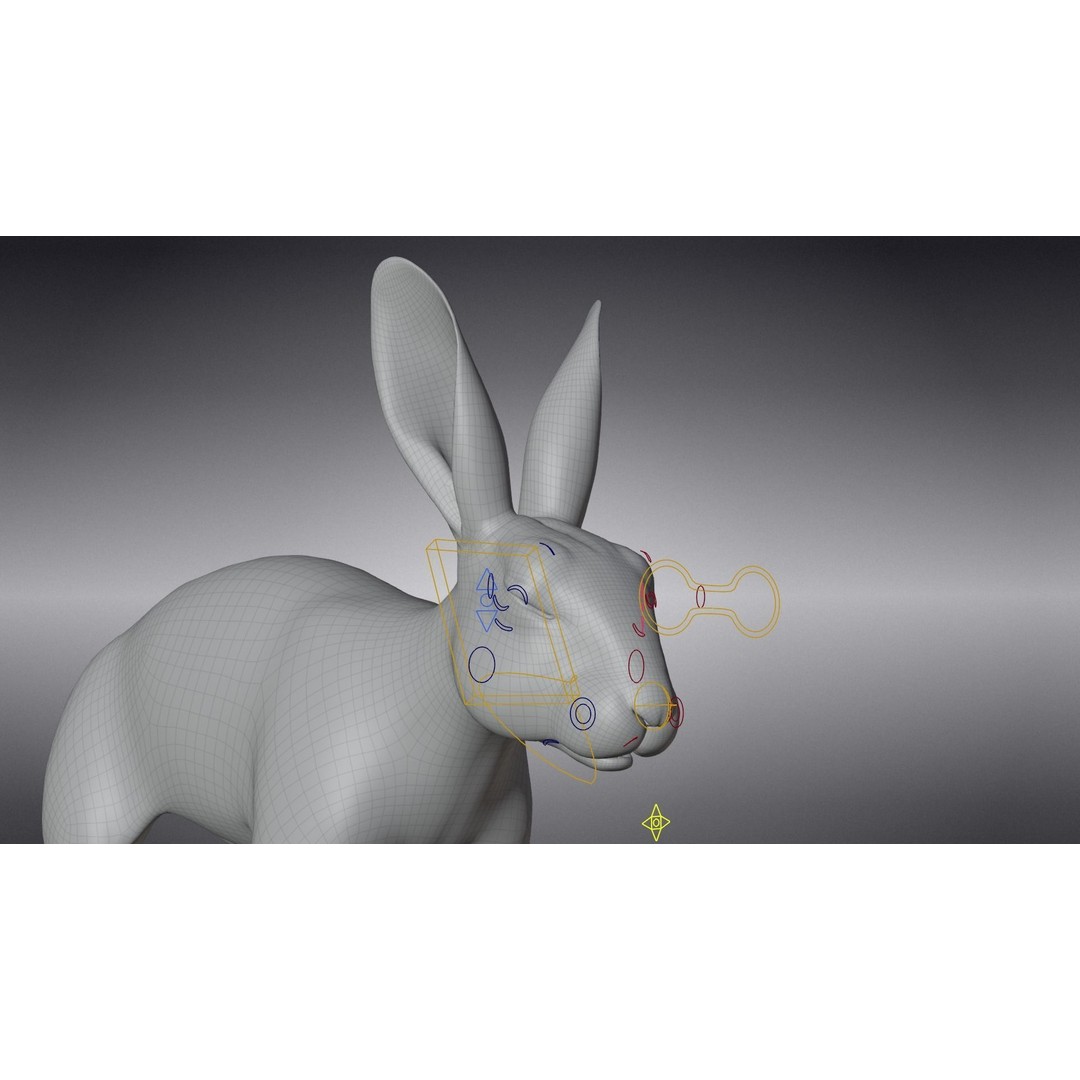 White Rabbit 3D Model – Animated Rigged Character with PBR Textures - View 18