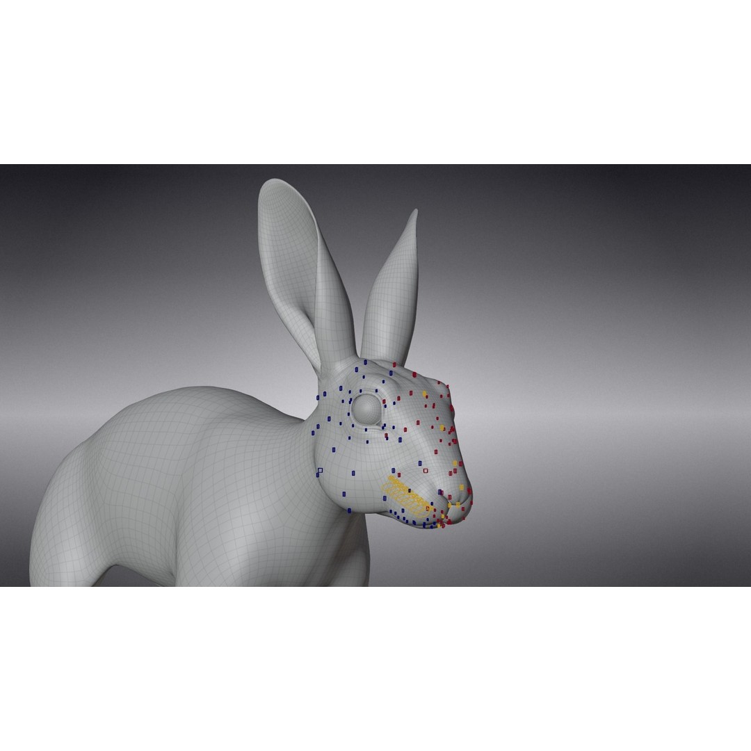 White Rabbit 3D Model – Animated Rigged Character with PBR Textures - View 20
