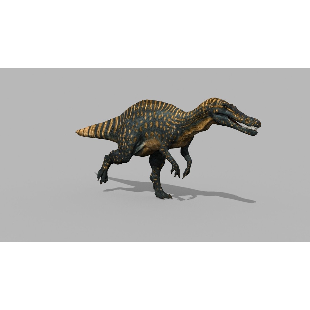 Dino Bonus Pack 3D Model – Fully Animated Dinosaurs, FBX, OBJ - View 103