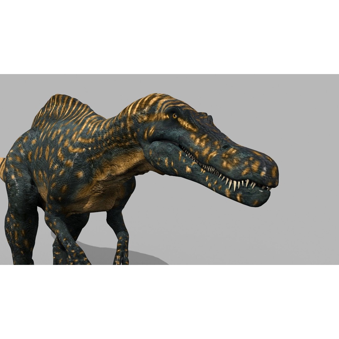 Dino Bonus Pack 3D Model – Fully Animated Dinosaurs, FBX, OBJ - View 106