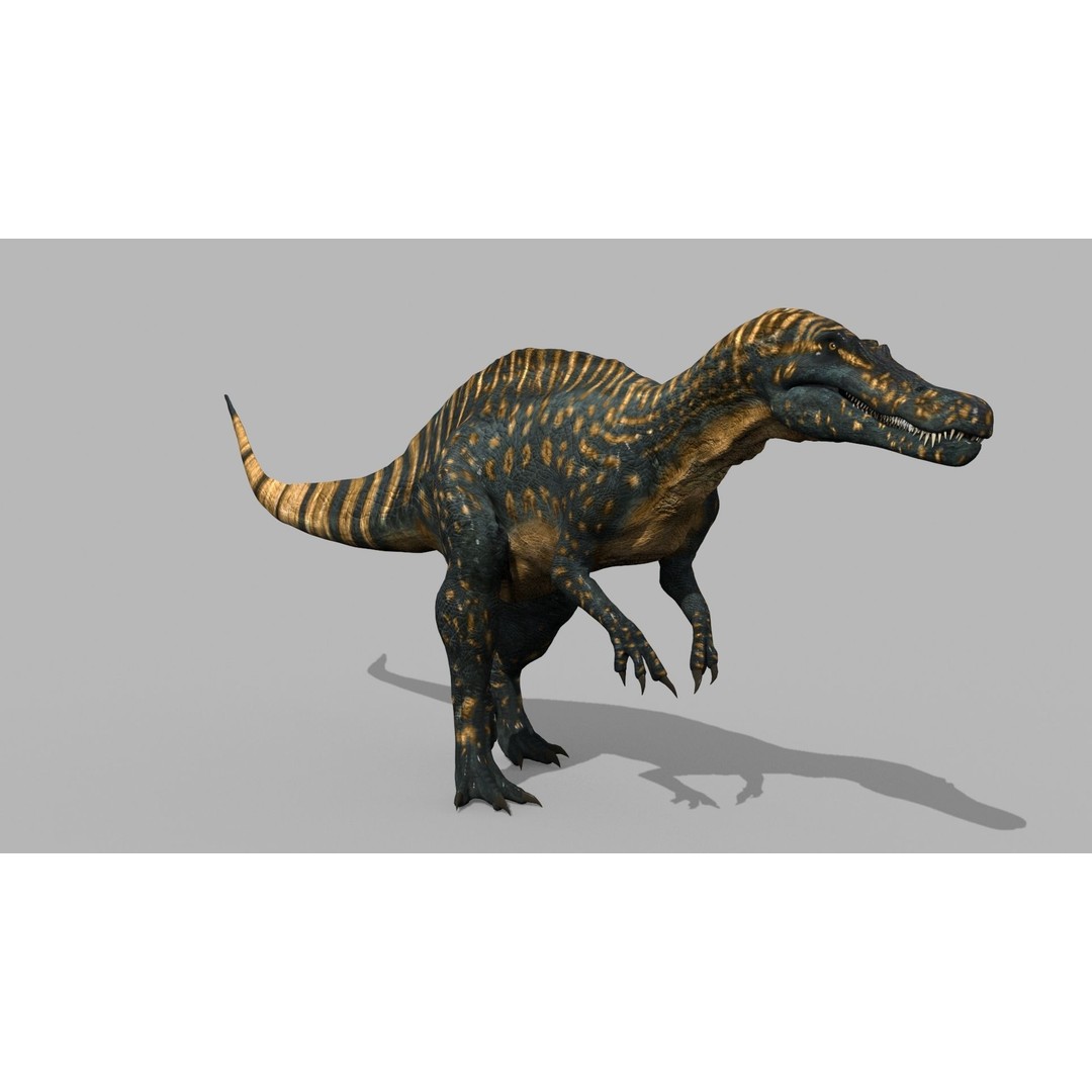 Dino Bonus Pack 3D Model – Fully Animated Dinosaurs, FBX, OBJ - View 107