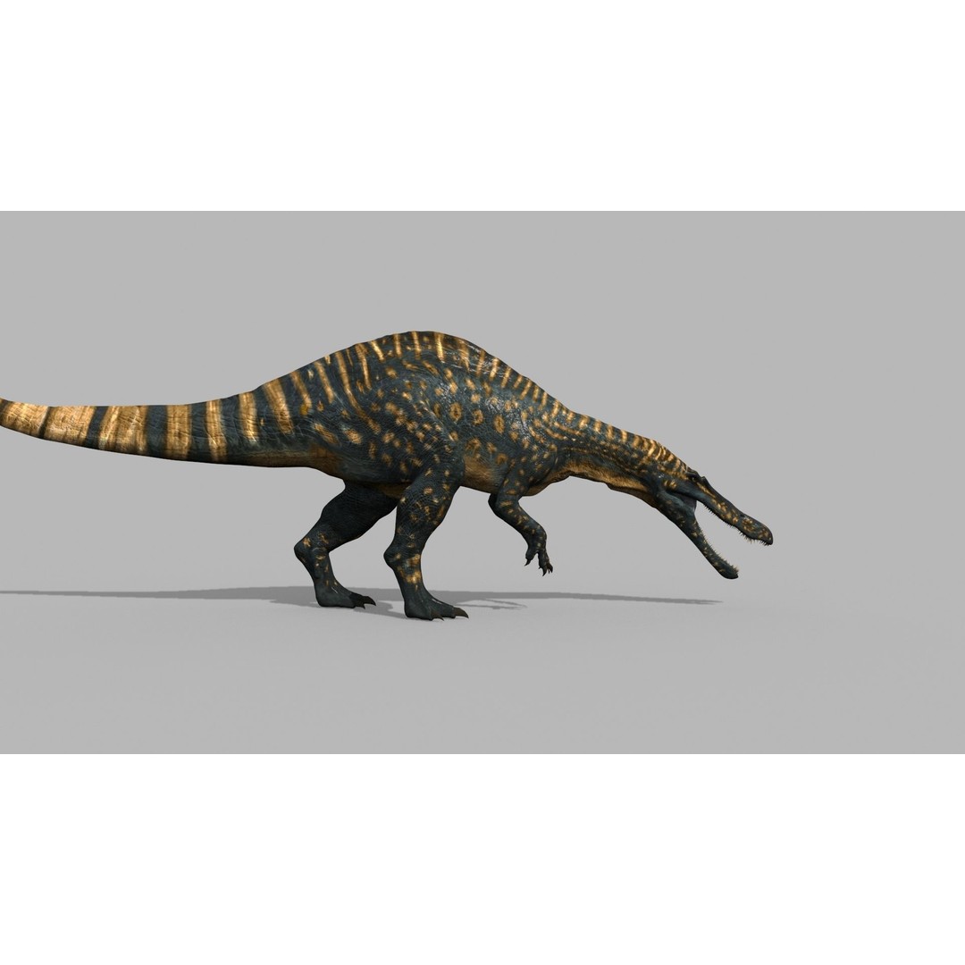 Dino Bonus Pack 3D Model – Fully Animated Dinosaurs, FBX, OBJ - View 108
