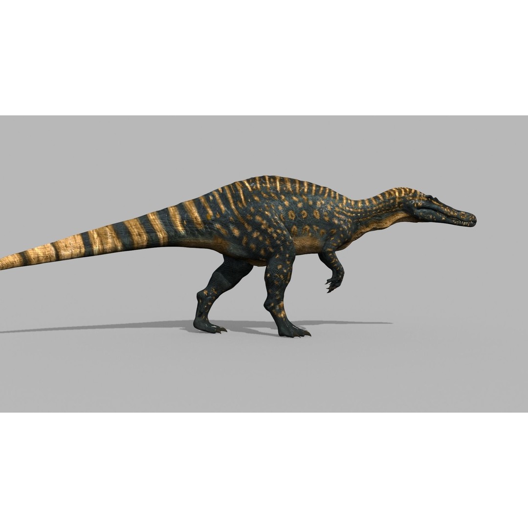Dino Bonus Pack 3D Model – Fully Animated Dinosaurs, FBX, OBJ - View 109