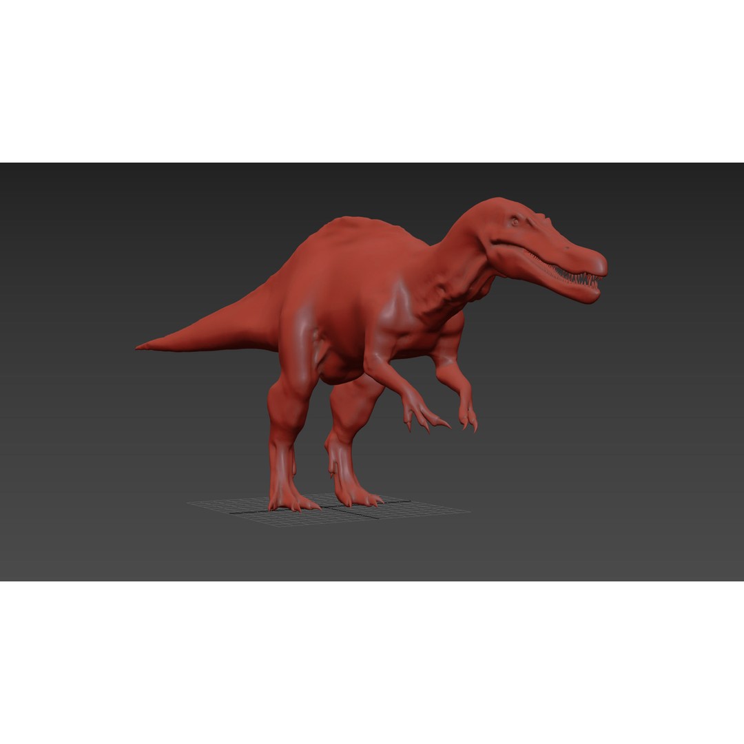 Dino Bonus Pack 3D Model – Fully Animated Dinosaurs, FBX, OBJ - View 112