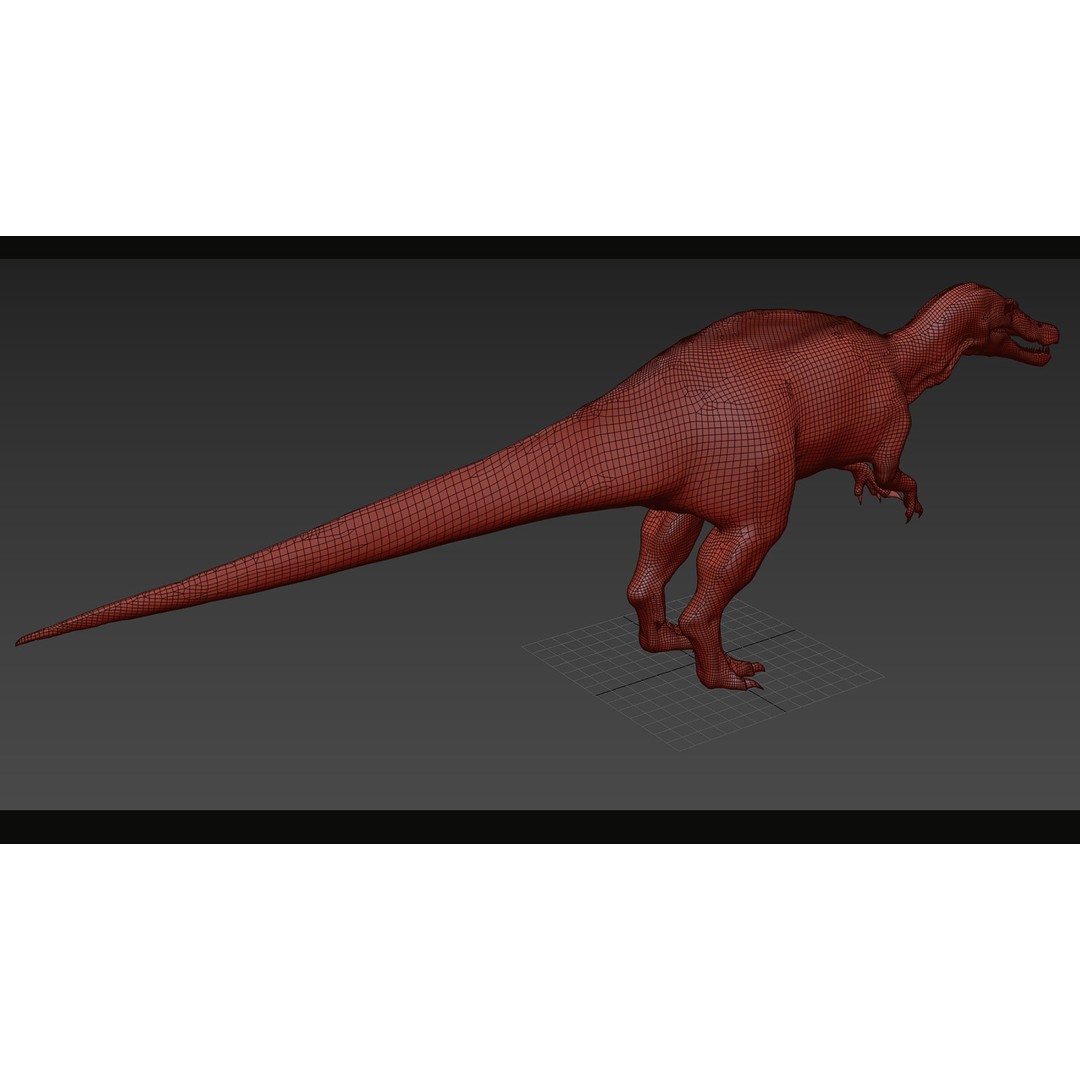 Dino Bonus Pack 3D Model – Fully Animated Dinosaurs, FBX, OBJ - View 113