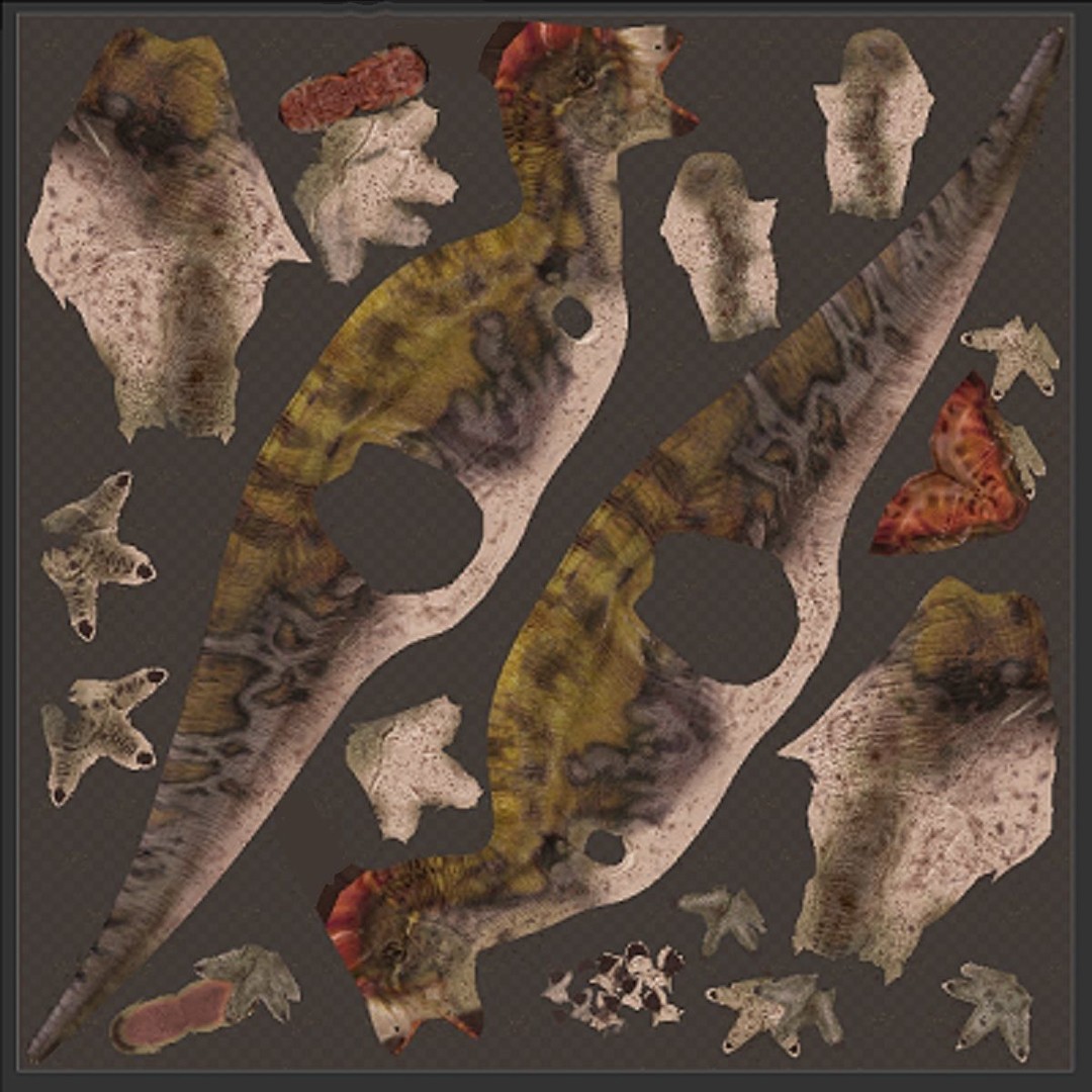 Dino Bonus Pack 3D Model – Fully Animated Dinosaurs, FBX, OBJ - View 134