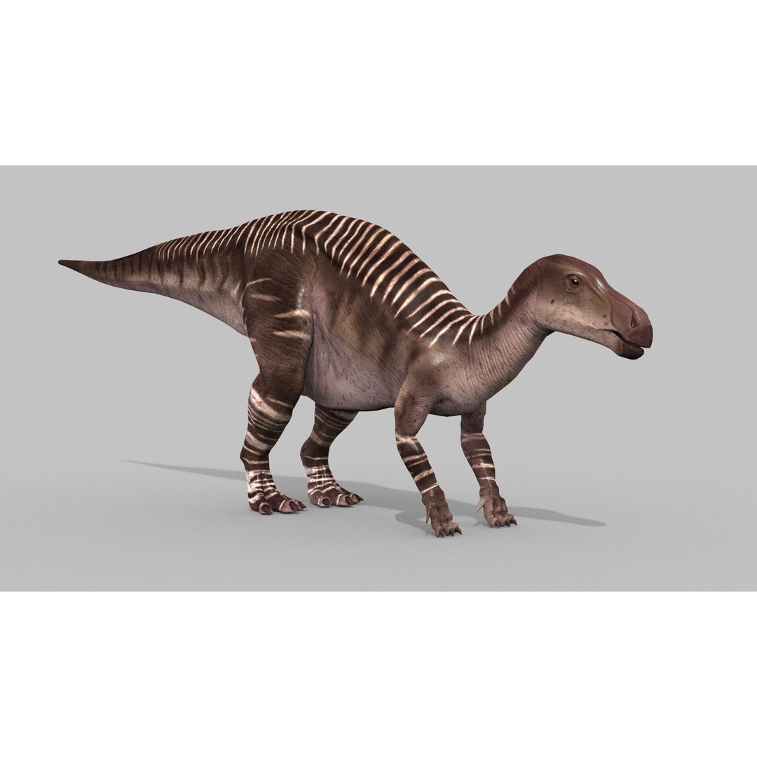 Dino Bonus Pack 3D Model – Fully Animated Dinosaurs, FBX, OBJ - View 137