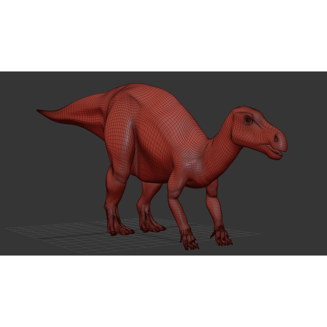 Dino Bonus Pack 3D Model – Fully Animated Dinosaurs, FBX, OBJ - View 149