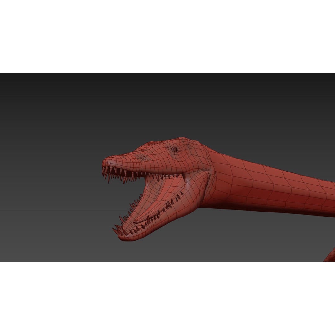 Dino Bonus Pack 3D Model – Fully Animated Dinosaurs, FBX, OBJ - View 22