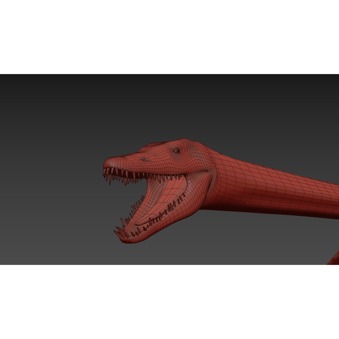 Dino Bonus Pack 3D Model – Fully Animated Dinosaurs, FBX, OBJ - View 23