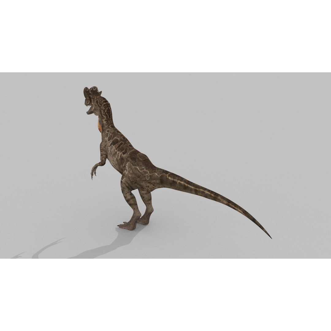 Dino Bonus Pack 3D Model – Fully Animated Dinosaurs, FBX, OBJ - View 34
