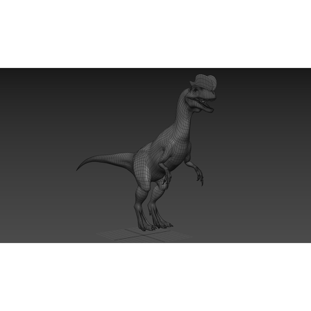Dino Bonus Pack 3D Model – Fully Animated Dinosaurs, FBX, OBJ - View 42