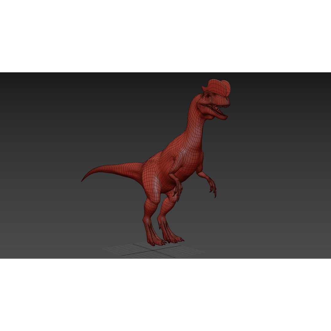 Dino Bonus Pack 3D Model – Fully Animated Dinosaurs, FBX, OBJ - View 43