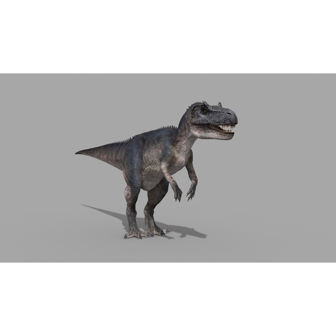 Dino Bonus Pack 3D Model – Fully Animated Dinosaurs, FBX, OBJ - View 49