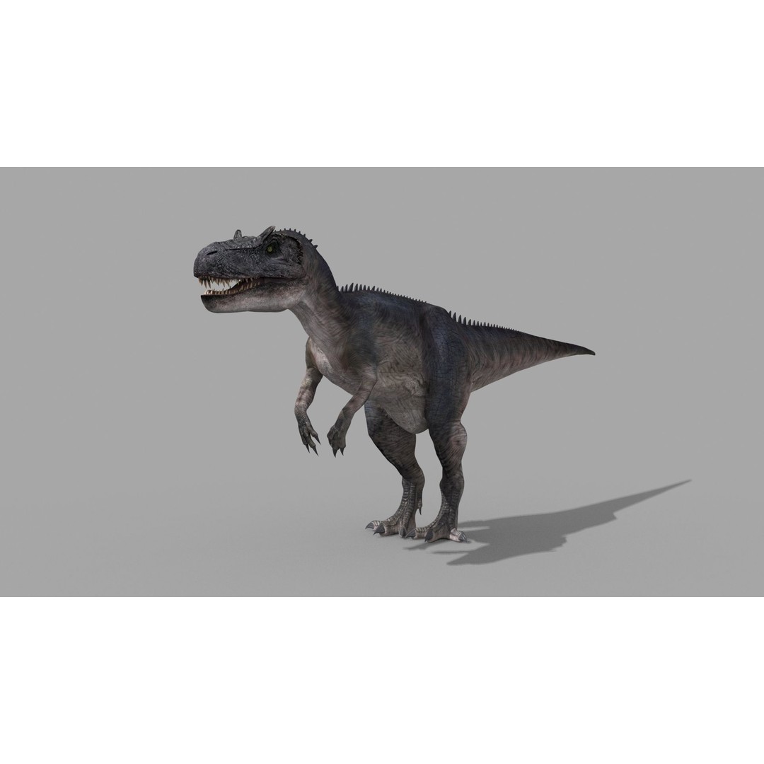 Dino Bonus Pack 3D Model – Fully Animated Dinosaurs, FBX, OBJ - View 51