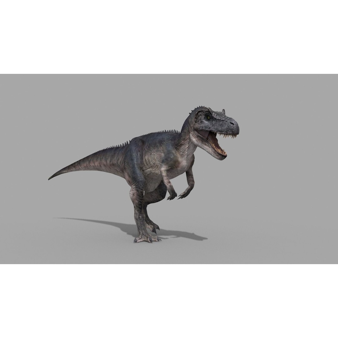 Dino Bonus Pack 3D Model – Fully Animated Dinosaurs, FBX, OBJ - View 60