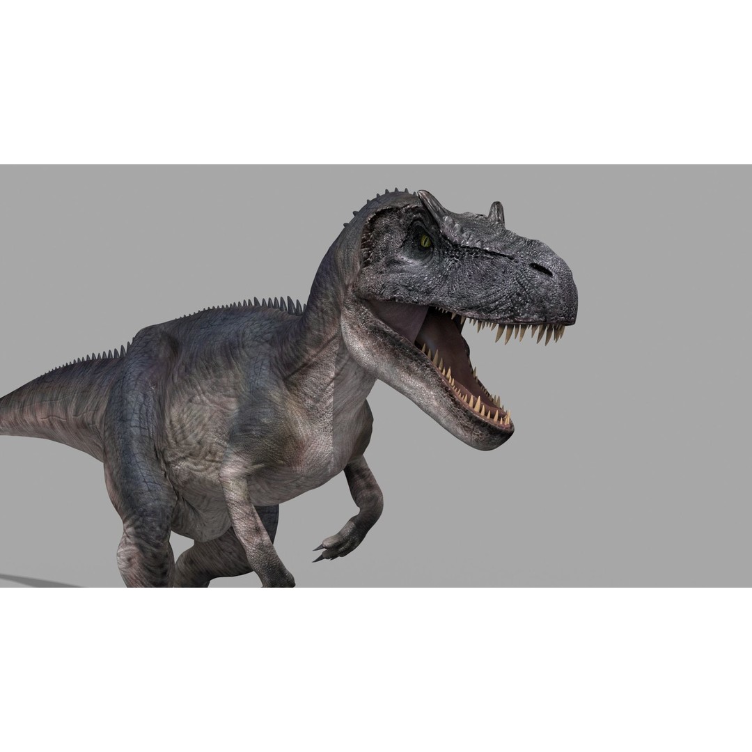 Dino Bonus Pack 3D Model – Fully Animated Dinosaurs, FBX, OBJ - View 61