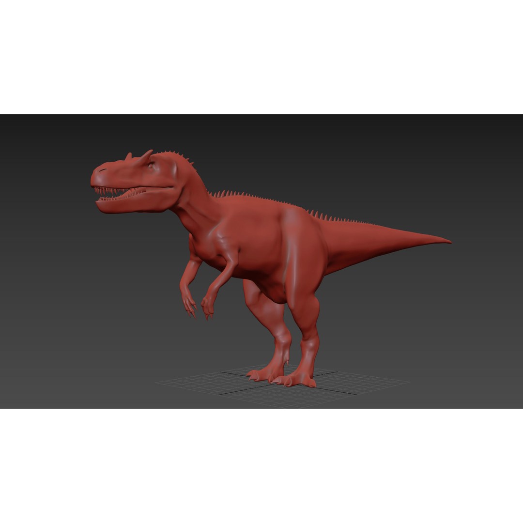 Dino Bonus Pack 3D Model – Fully Animated Dinosaurs, FBX, OBJ - View 62