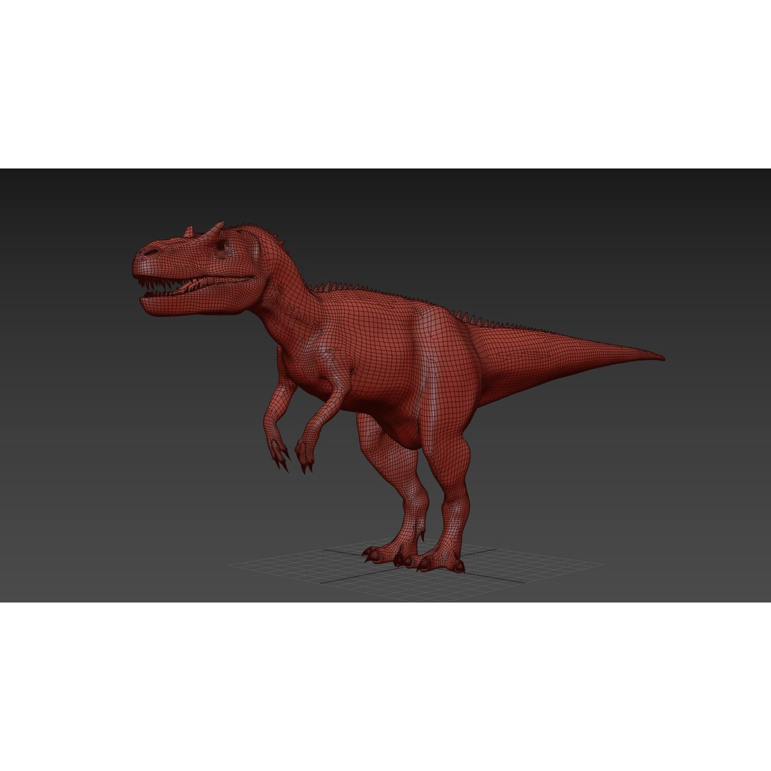 Dino Bonus Pack 3D Model – Fully Animated Dinosaurs, FBX, OBJ - View 63