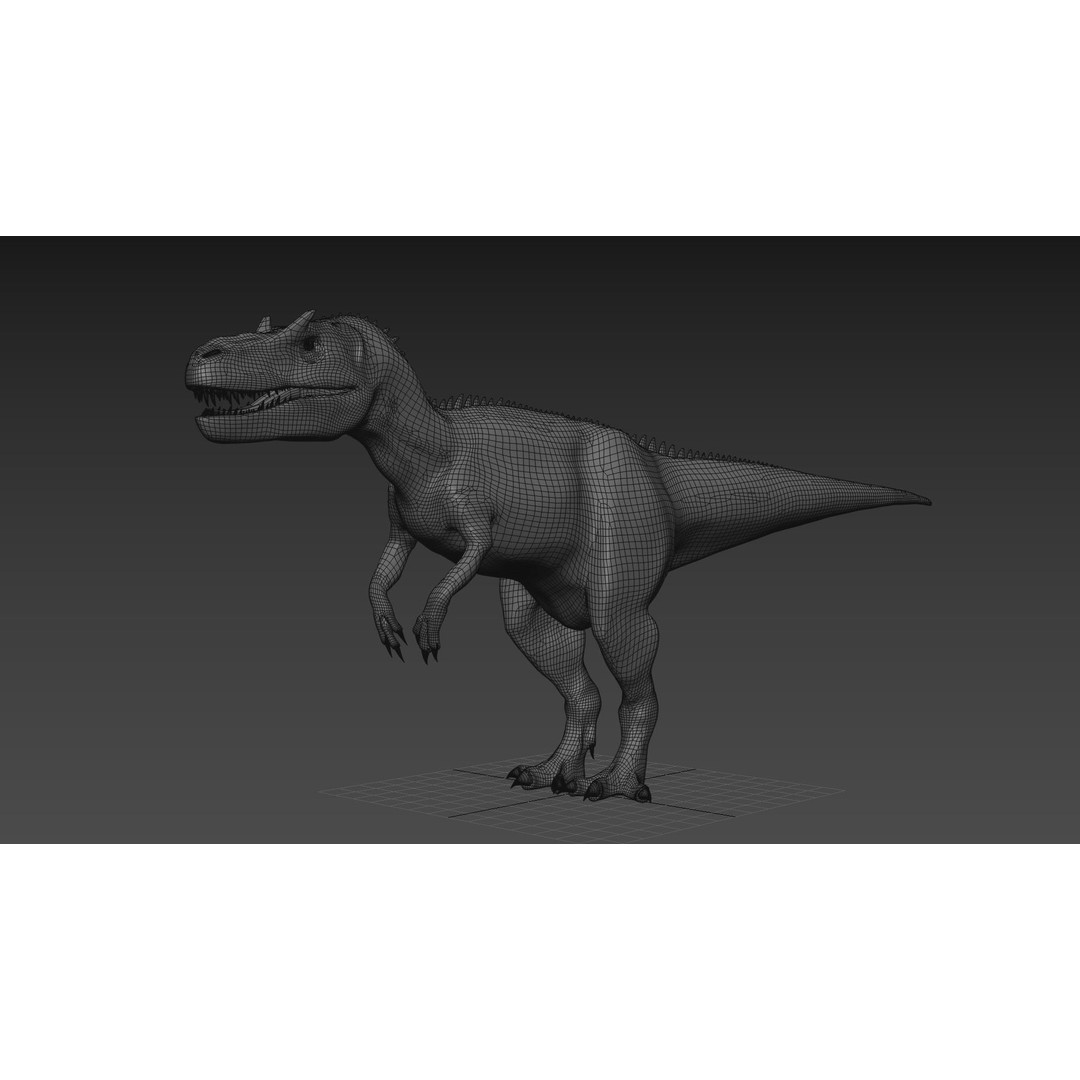 Dino Bonus Pack 3D Model – Fully Animated Dinosaurs, FBX, OBJ - View 64