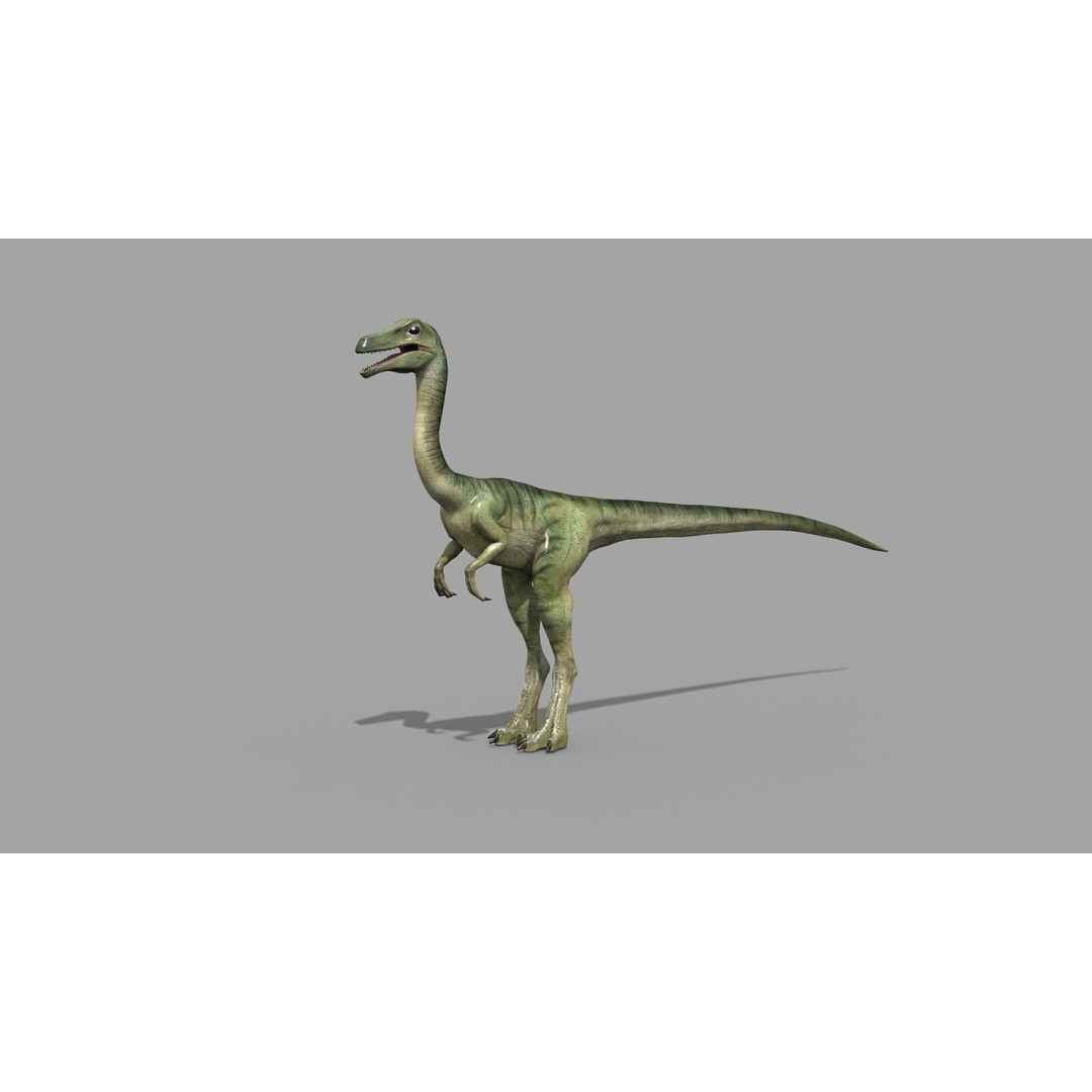 Dino Bonus Pack 3D Model – Fully Animated Dinosaurs, FBX, OBJ - View 71