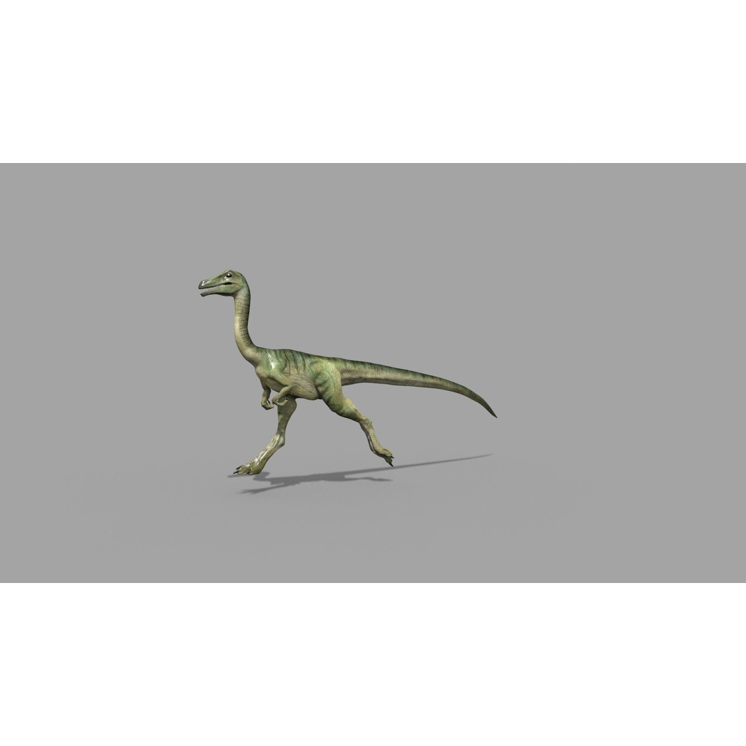 Dino Bonus Pack 3D Model – Fully Animated Dinosaurs, FBX, OBJ - View 73