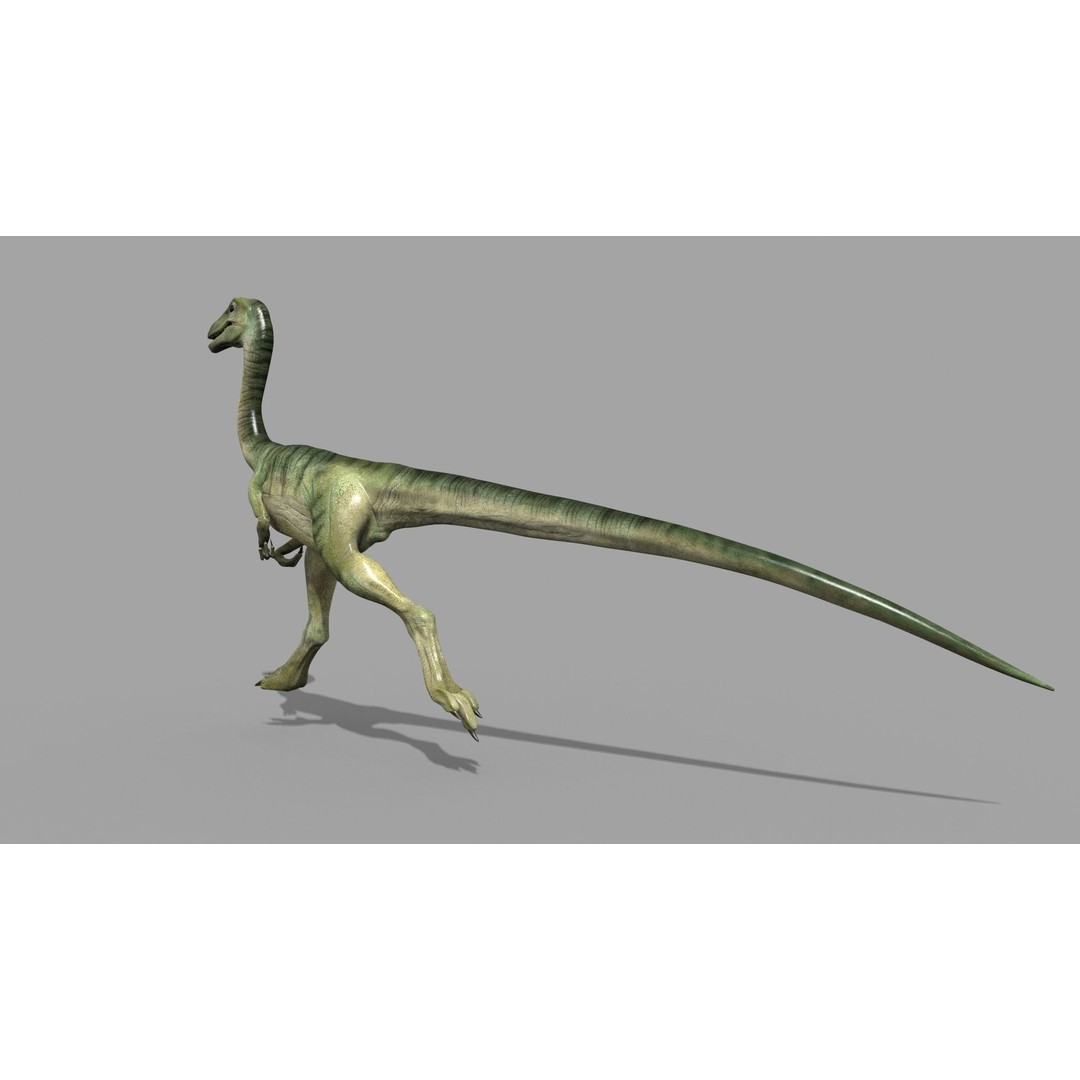 Dino Bonus Pack 3D Model – Fully Animated Dinosaurs, FBX, OBJ - View 75