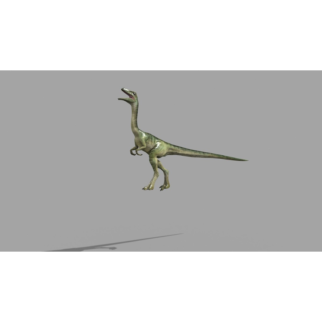 Dino Bonus Pack 3D Model – Fully Animated Dinosaurs, FBX, OBJ - View 76