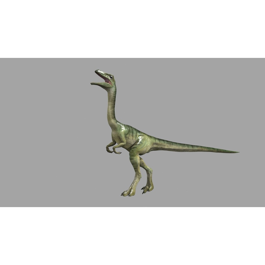 Dino Bonus Pack 3D Model – Fully Animated Dinosaurs, FBX, OBJ - View 77