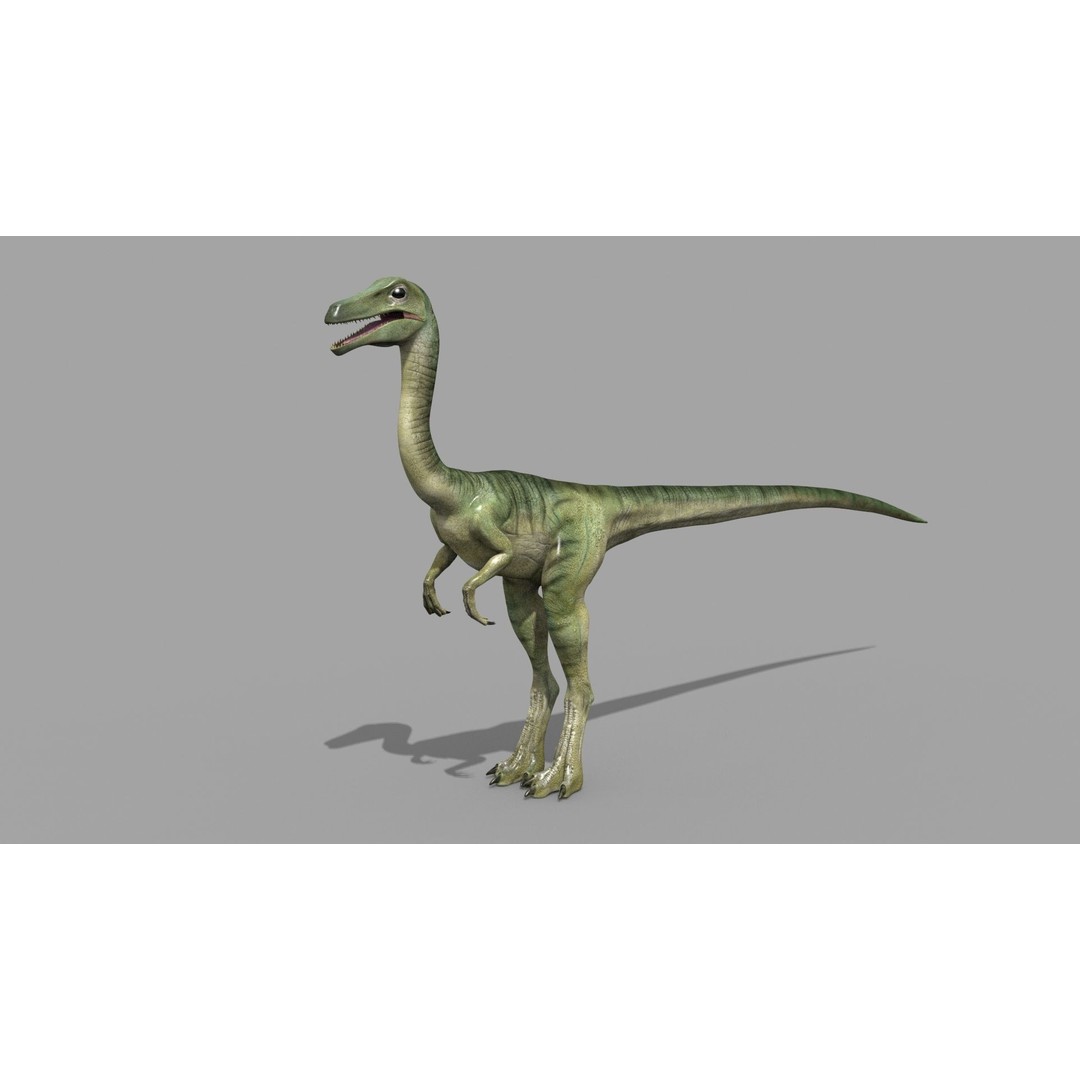 Dino Bonus Pack 3D Model – Fully Animated Dinosaurs, FBX, OBJ - View 80