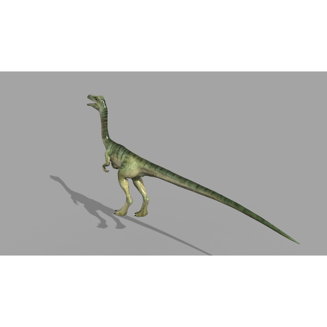 Dino Bonus Pack 3D Model – Fully Animated Dinosaurs, FBX, OBJ - View 82