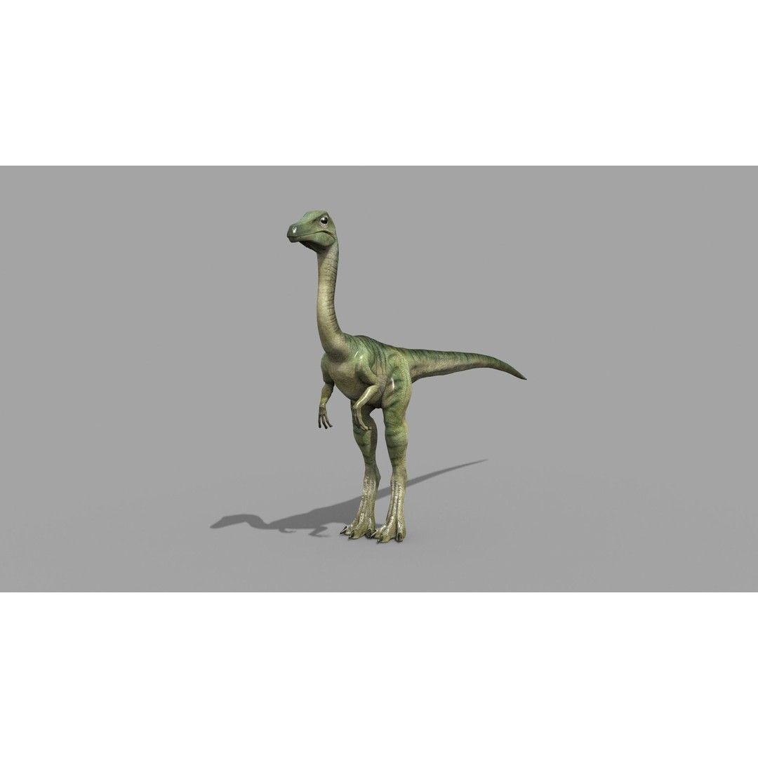 Dino Bonus Pack 3D Model – Fully Animated Dinosaurs, FBX, OBJ - View 83