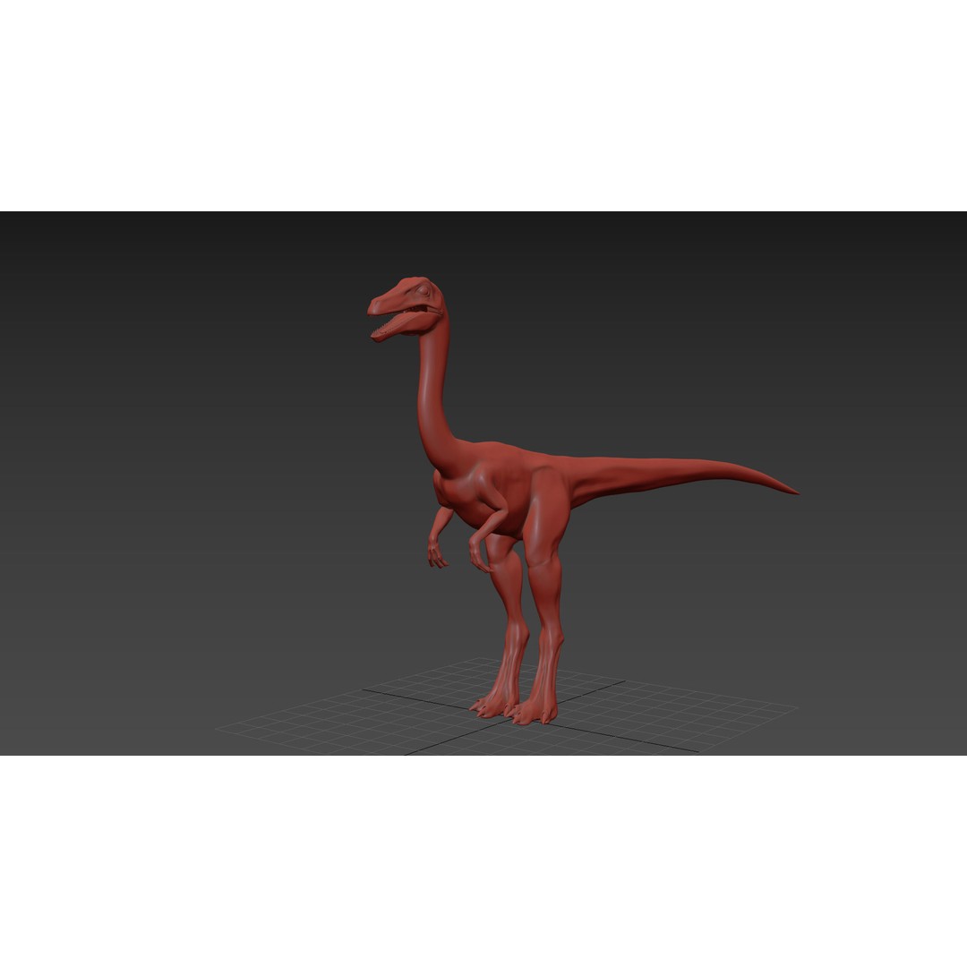 Dino Bonus Pack 3D Model – Fully Animated Dinosaurs, FBX, OBJ - View 86